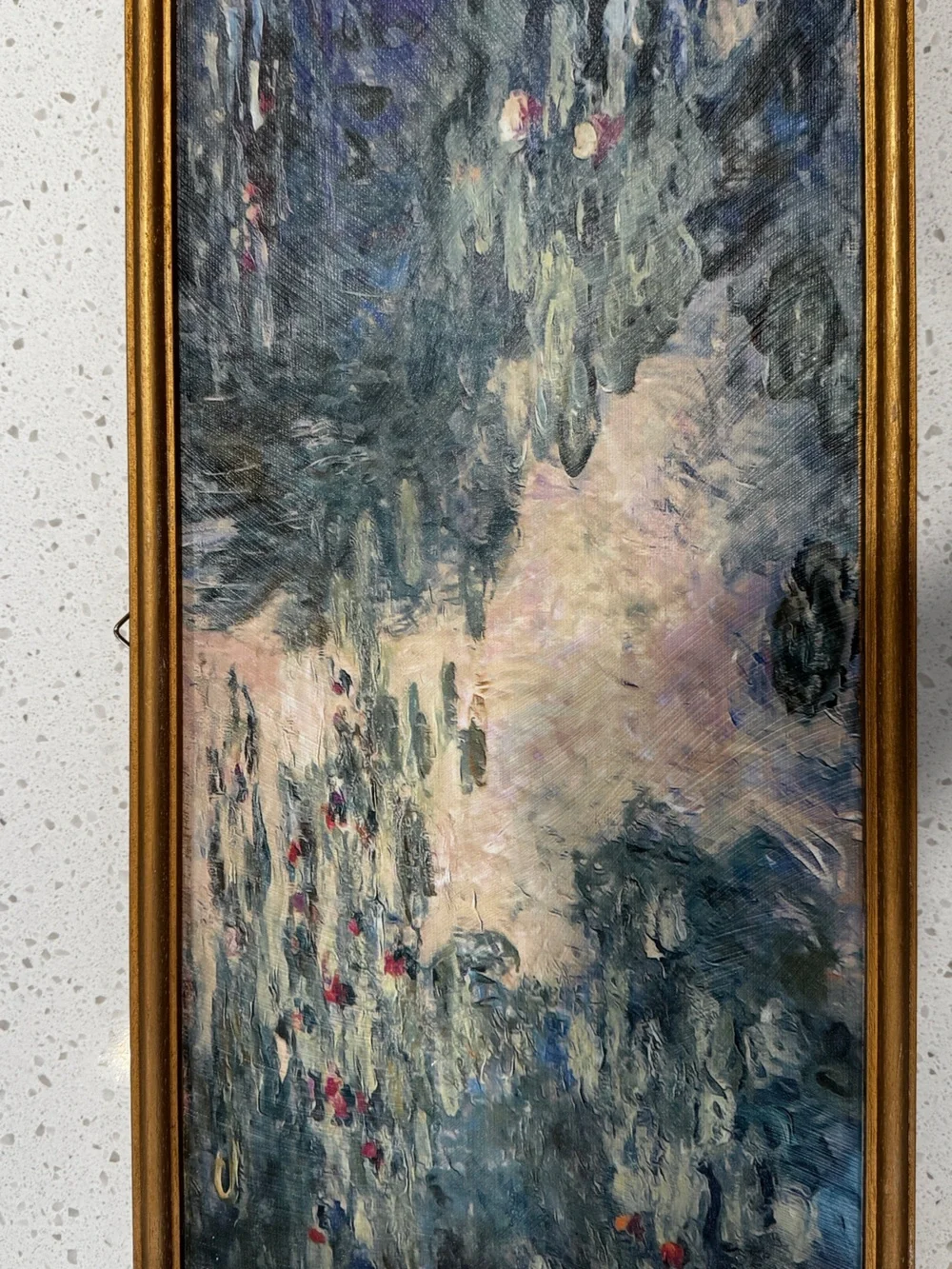 Collection of 3 impressionsist wall art frames